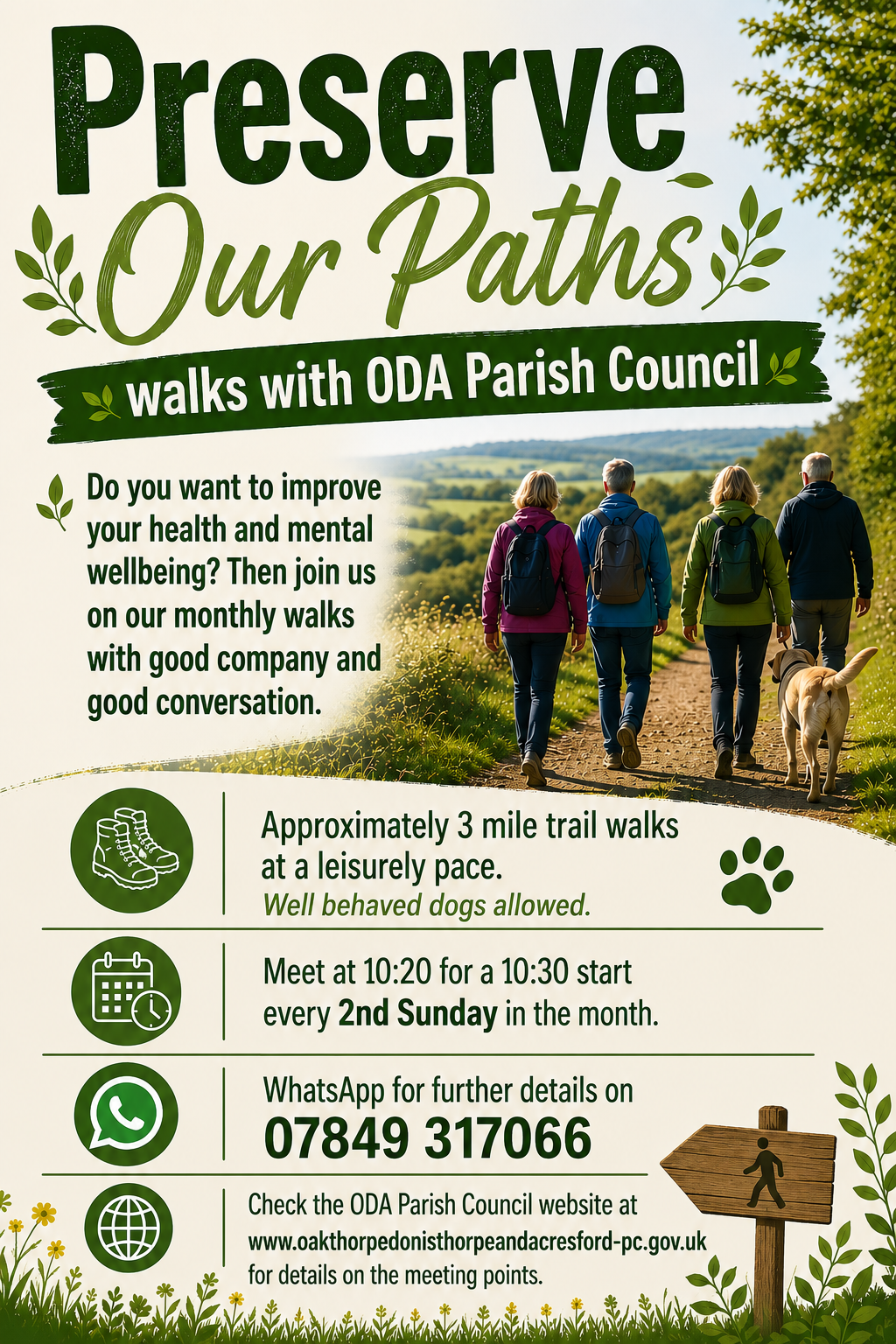 Preserve Our Paths Walk